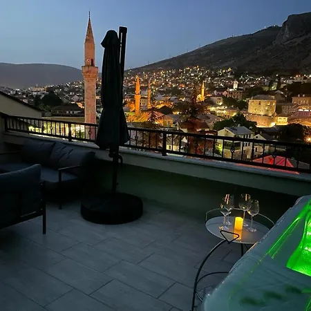 Penthouse With Old Bridge View And Jacuzzi Apartment Mostar