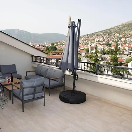 Penthouse With Old Bridge View And Jacuzzi